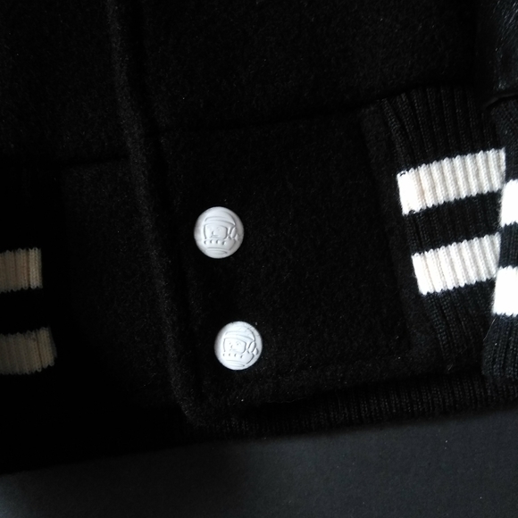 Vintage Billionaire Boys Club BBC Ice Cream Hot Rod Varsity Jacket Skateboard P - Picture 12 of 15